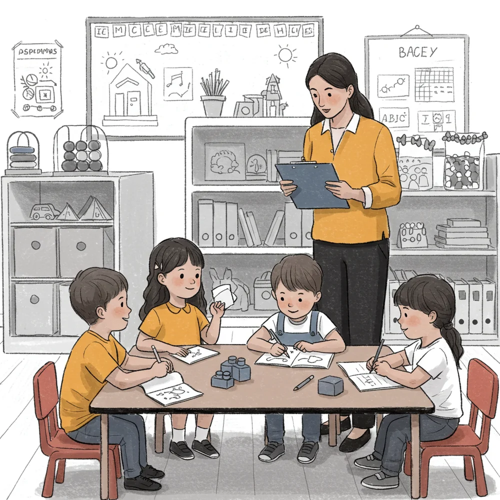 Preschool Assessment Checklist for Teachers & Parents