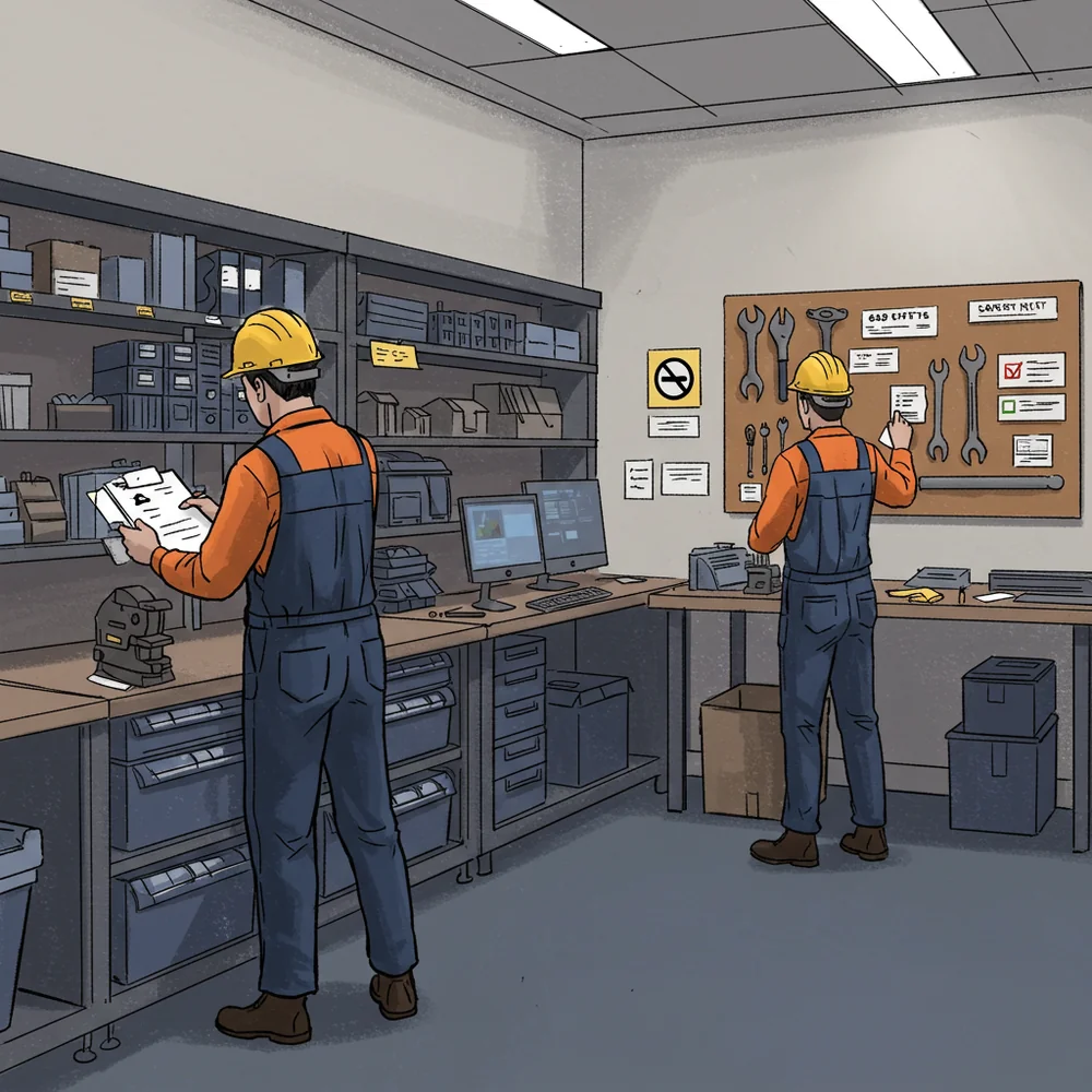 5S Audit Checklist for Workplace Safety and Quality