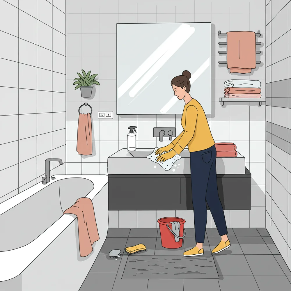 Bathroom Cleaning Checklist for a Spotless Home