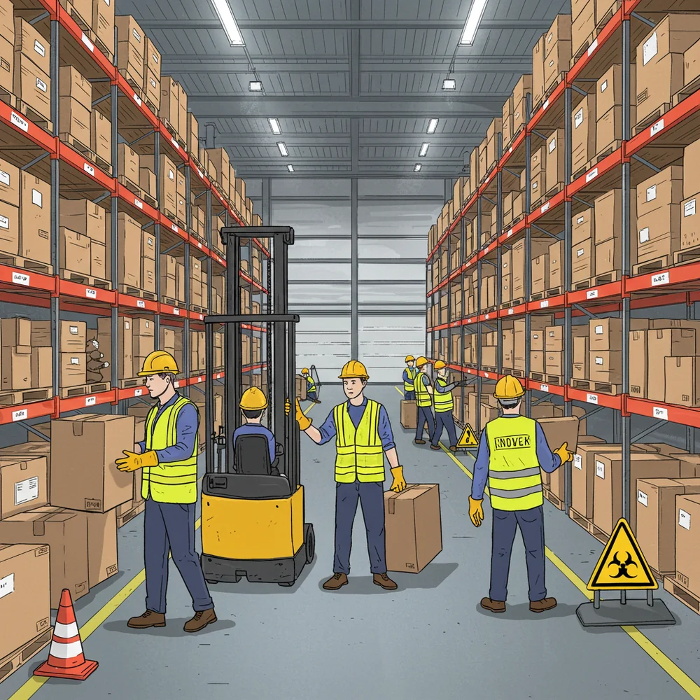 Warehouse Safety Checklist PDF: Facility & Worker Protection